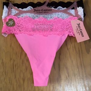 JUICY COUTURE LACE THONG